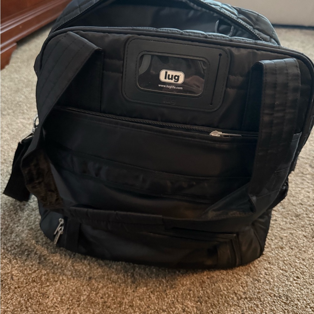 Lug Black Quilted